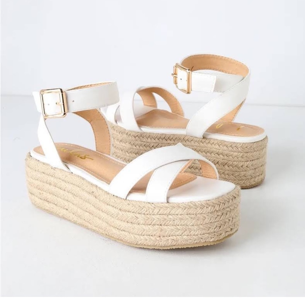 Lulus white espadrilles!